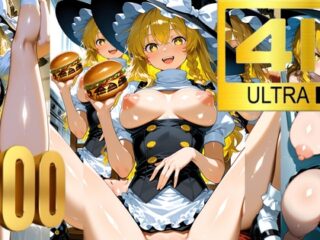 【4K】霧雨魔理沙/東方