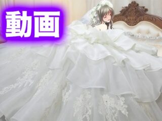 【ドレス美少女47】(動画)ドレス快楽は騎乗位で