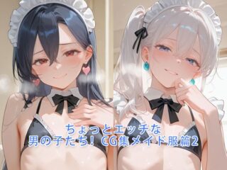 ちょっとエッチな男の子たち！CG集メイド服篇2